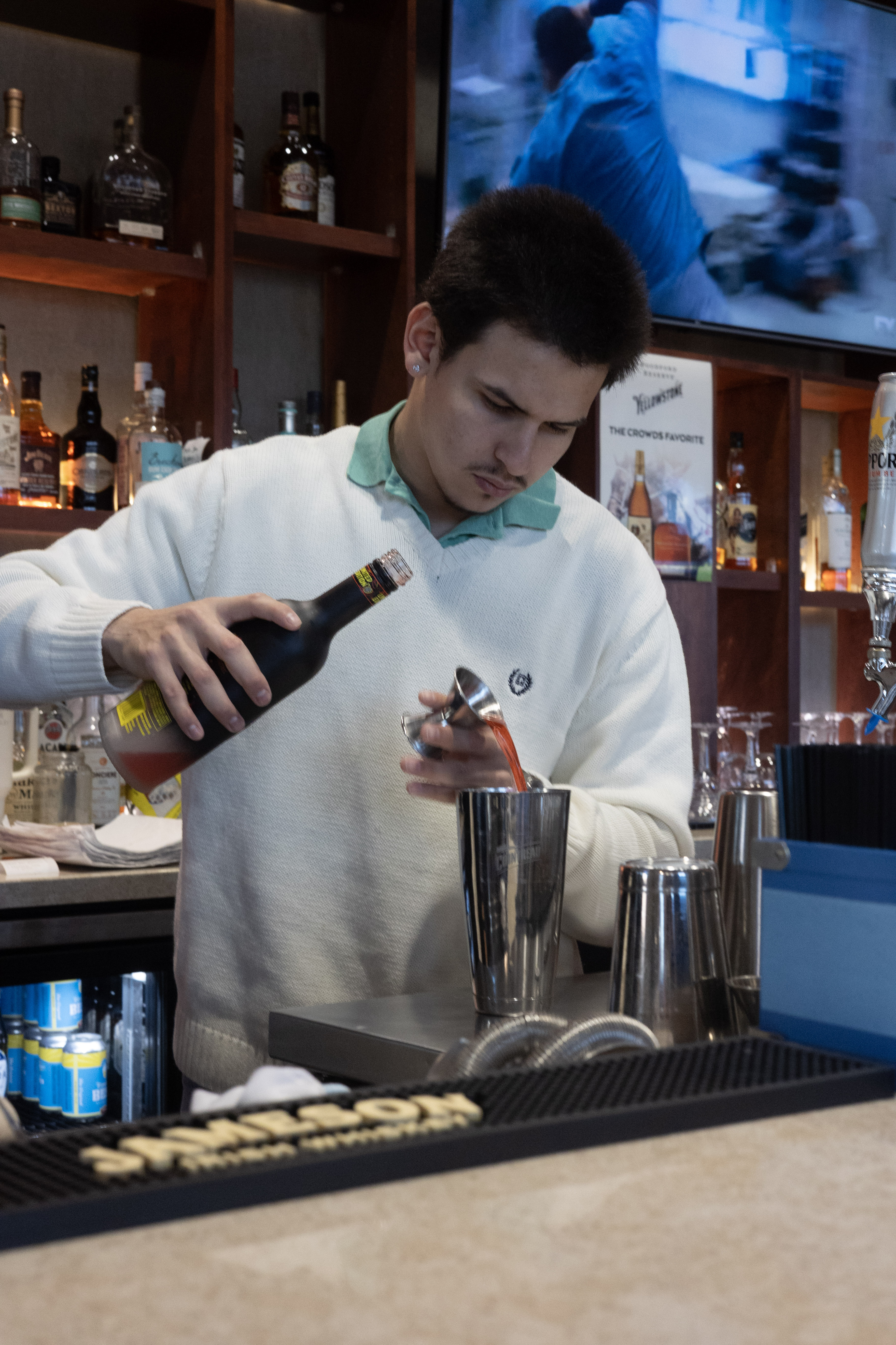 Behind the Bar