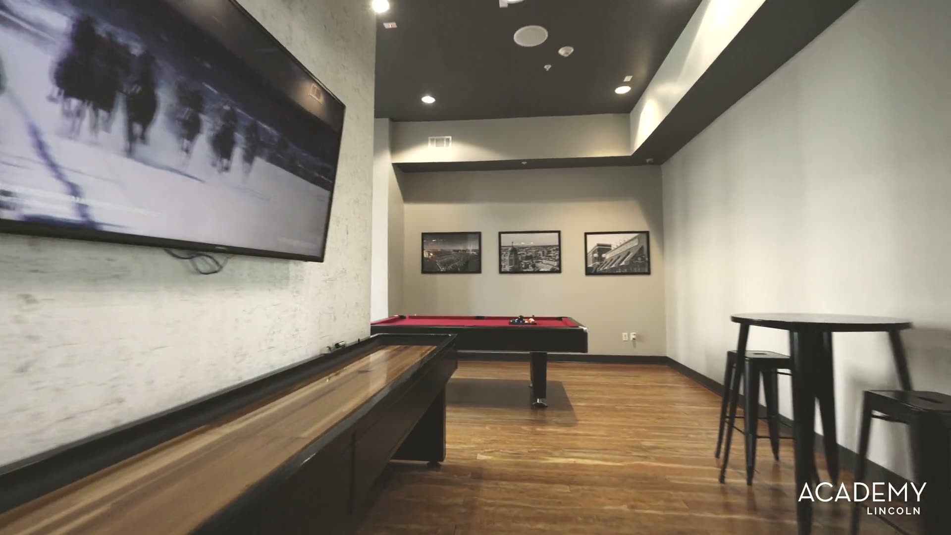 The Academy Lincoln — Hero film, spec ads, and model-unit photos for student housing.