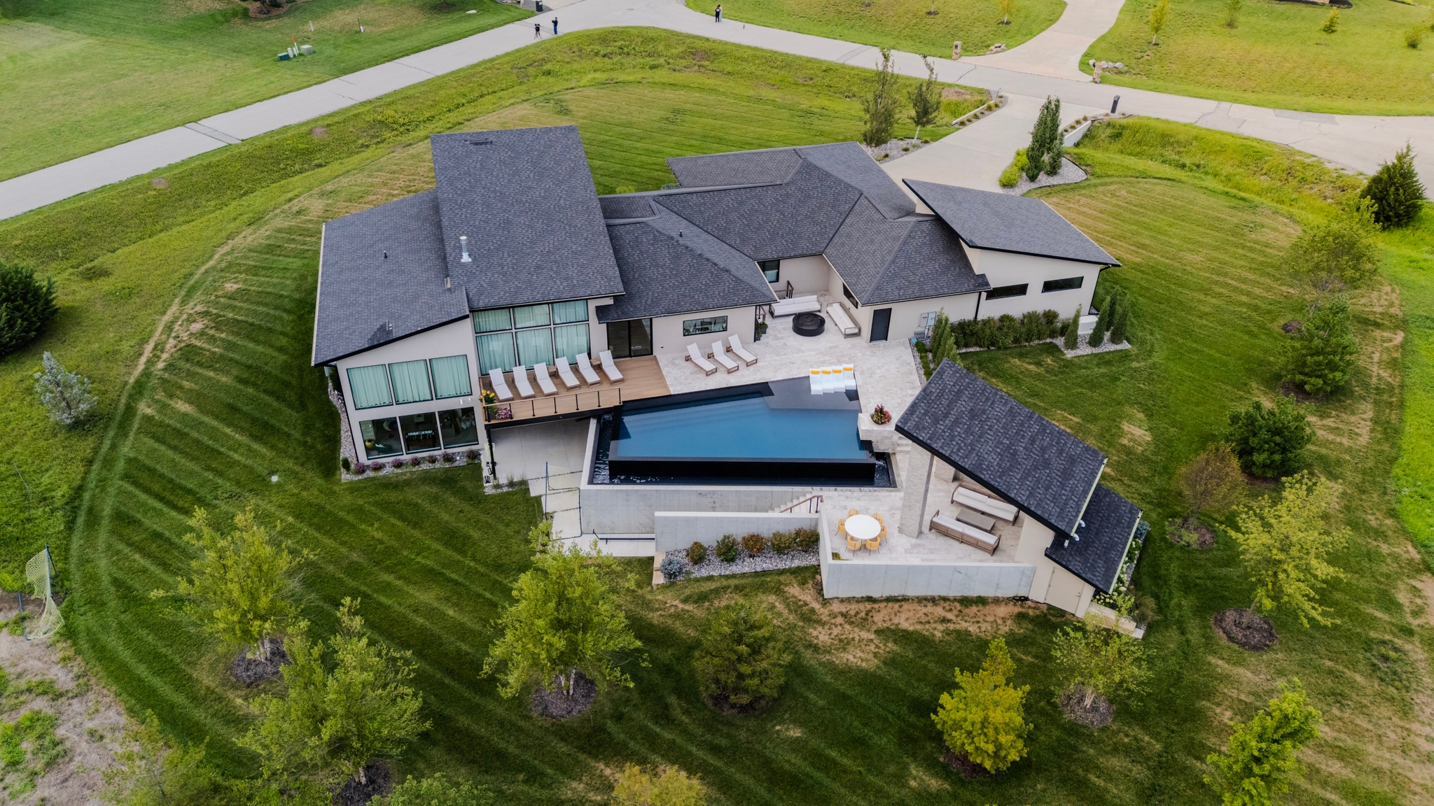 The Approach, Aerial — Grey Hawk Circle