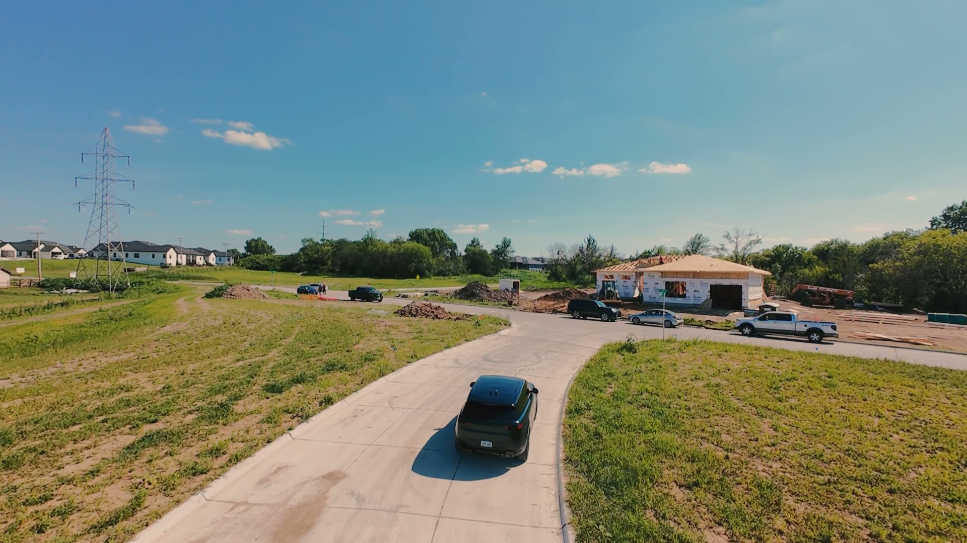 Hidden Hills — Drone, on-site stills, and a hero film as a development goes up.