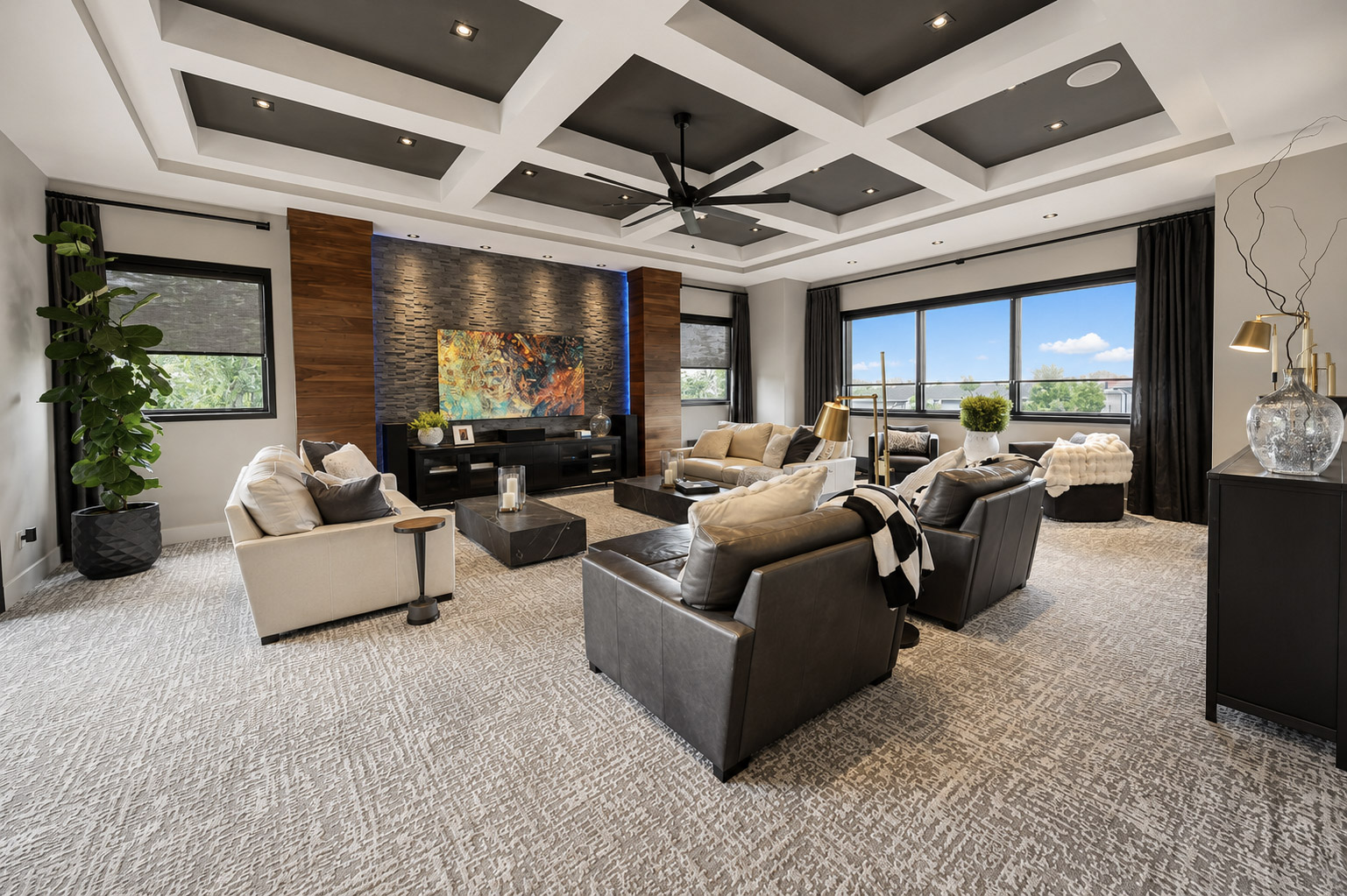 The living room at Firethorn