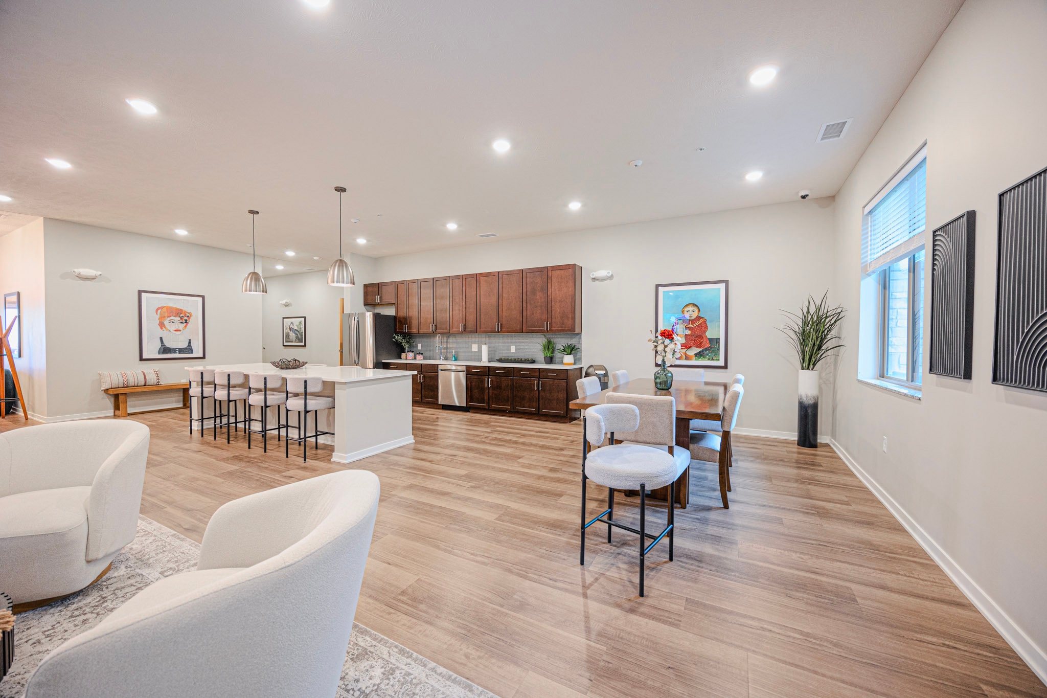 The community room at Horizon