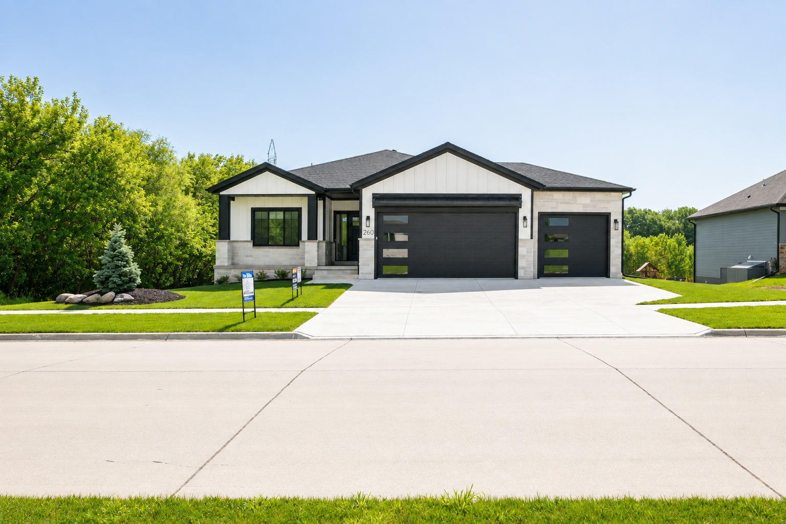 The Front Elevation — South 90th